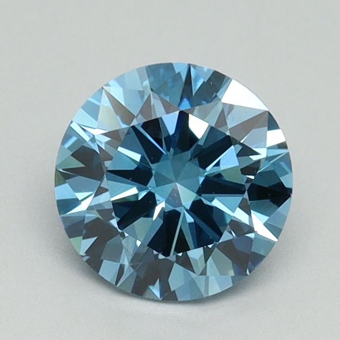 Loose Diamond - ROUND 0.99ct Fancy Vivid Blue VS2: Loose Diamond - ROUND 0.99ct Fancy Vivid Blue VS2 Source: This is a real non-mined Diamond that has been grown in a lab Shape: ROUND Carats: 0.99 Color: Fancy Vivid Blue Certification: IGI Video: