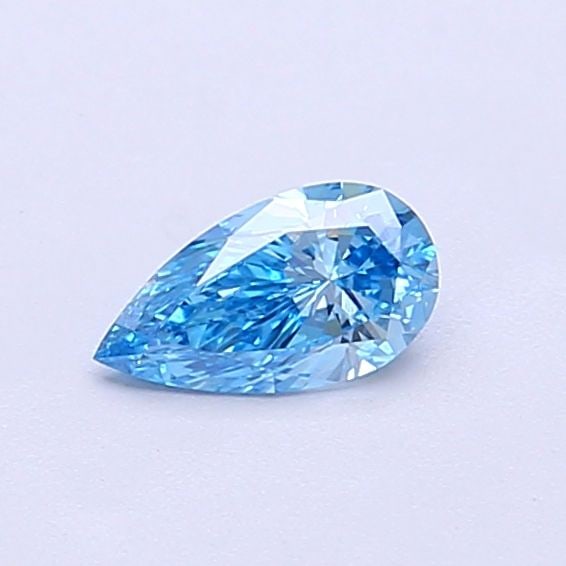 Loose Diamond - PEAR 0.28ct Fancy Vivid Blue VS1: Loose Diamond - PEAR 0.28ct Fancy Vivid Blue VS1 Source: This is a real non-mined Diamond that has been grown in a lab Shape: PEAR Carats: 0.28 Color: Fancy Vivid Blue Certification: IGI Video: