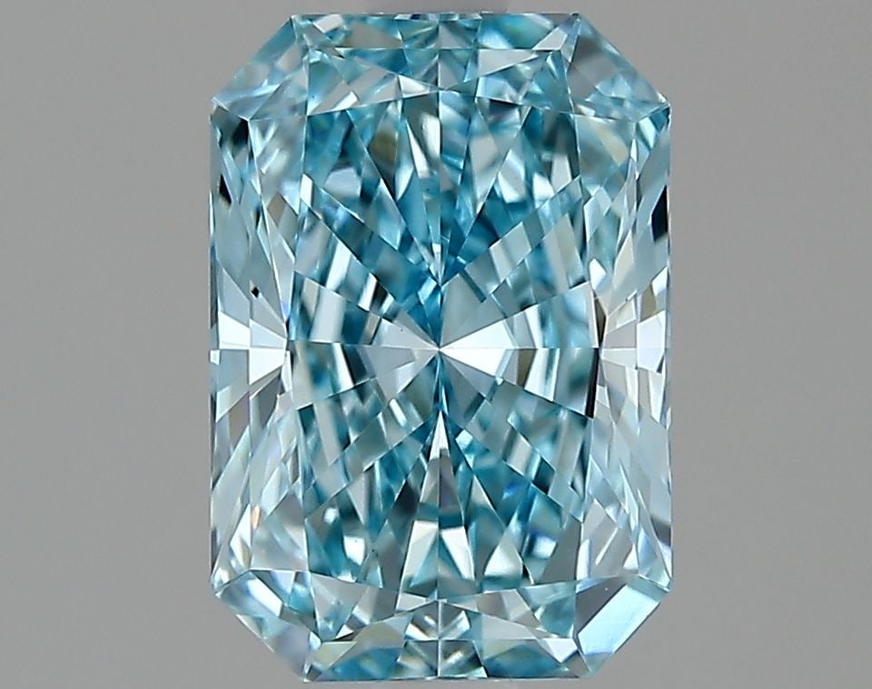 Loose Diamond - RADIANT 1.95ct Fancy Vivid Blue VVS2: Loose Diamond - RADIANT 1.95ct Fancy Vivid Blue VVS2 Source: This is a real non-mined Diamond that has been grown in a lab Shape: RADIANT Carats: 1.95 Color: Fancy Vivid Blue Certification: IGI Video: