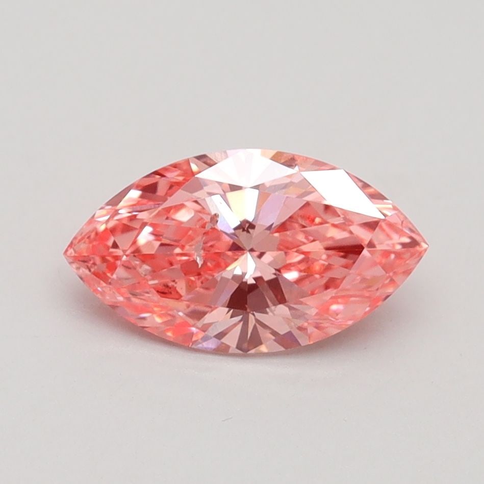 Loose Diamond - MARQUISE 1.0ct Fancy Vivid Pink SI2: Loose Diamond - MARQUISE 1.0ct Fancy Vivid Pink SI2 Source: This is a real non-mined Diamond that has been grown in a lab Shape: MARQUISE Carats: 1.0 Color: Fancy Vivid Pink Certification: IGI Video: