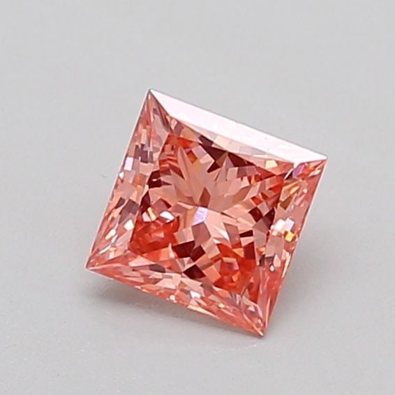 Loose Diamond - PRINCESS 0.52ct Fancy Vivid Pink VS2: Loose Diamond - PRINCESS 0.52ct Fancy Vivid Pink VS2 Source: This is a real non-mined Diamond that has been grown in a lab Shape: PRINCESS Carats: 0.52 Color: Fancy Vivid Pink Certification: IGI