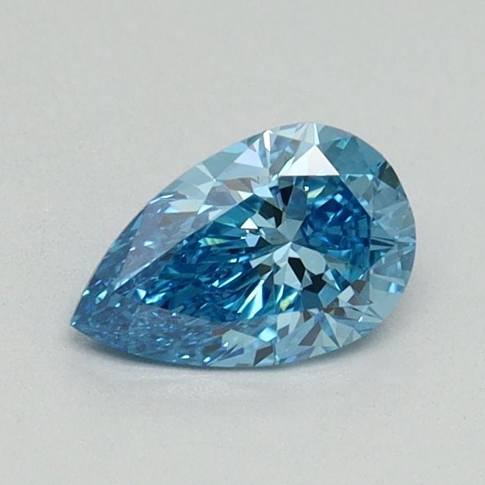 Loose Diamond - PEAR 0.54ct Fancy Blue VVS2: Loose Diamond - PEAR 0.54ct Fancy Blue VVS2 Source: This is a real non-mined Diamond that has been grown in a lab Shape: PEAR Carats: 0.54 Color: Fancy Blue Certification: NONE Video: Video Link 