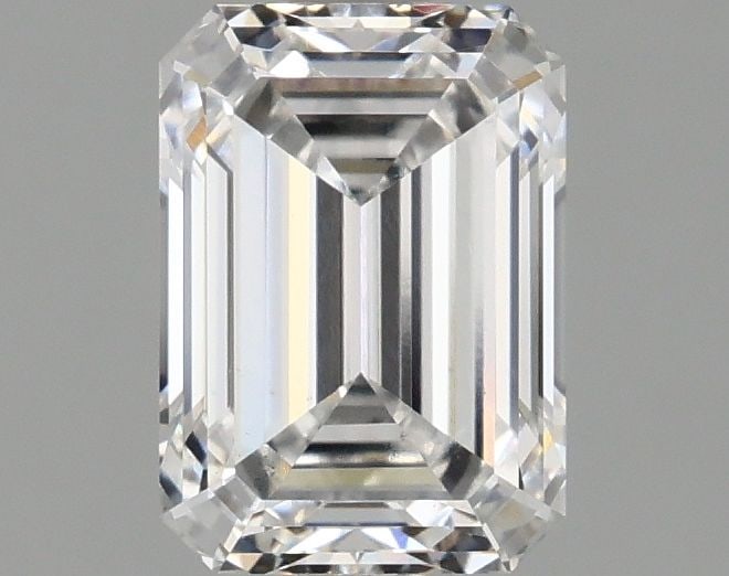 Loose Diamond - EMERALD 1.56ct D VS2: Loose Diamond - EMERALD 1.56ct D VS2 Source: This is a real non-mined Diamond that has been grown in a lab Shape: EMERALD Carats: 1.56 Color: D Clarity: VS2 Certification: IGI Video: