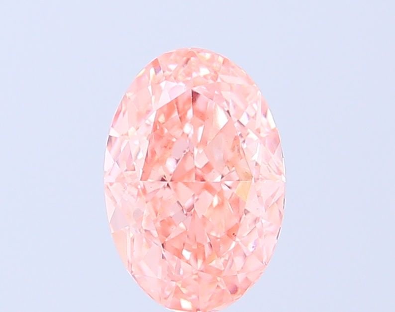 Loose Diamond - OVAL 2.1ct Fancy Vivid Pink VS1: Loose Diamond - OVAL 2.1ct Fancy Vivid Pink VS1 Source: This is a real non-mined Diamond that has been grown in a lab Shape: OVAL Carats: 2.1 Color: Fancy Vivid Pink Certification: IGI Video: