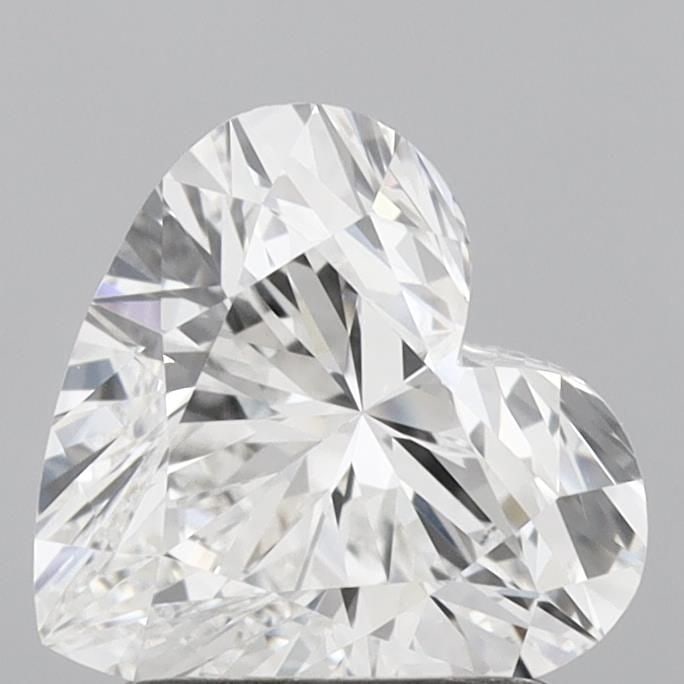 Loose Diamond - HEART 1.61ct D VVS2: Loose Diamond - HEART 1.61ct D VVS2 Source: This is a real non-mined Diamond that has been grown in a lab Shape: HEART Carats: 1.61 Color: D Clarity: VVS2 Certification: IGI Video:
