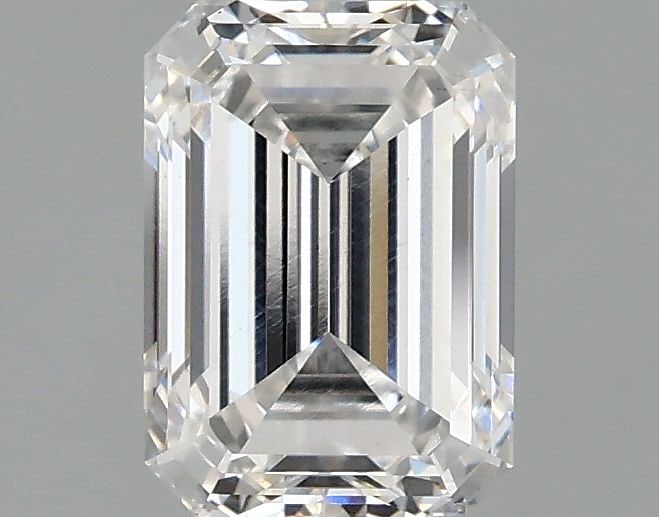 Loose Diamond - EMERALD 1.59ct E VS1: Loose Diamond - EMERALD 1.59ct E VS1 Source: This is a real non-mined Diamond that has been grown in a lab Shape: EMERALD Carats: 1.59 Color: E Clarity: VS1 Certification: IGI Video:
