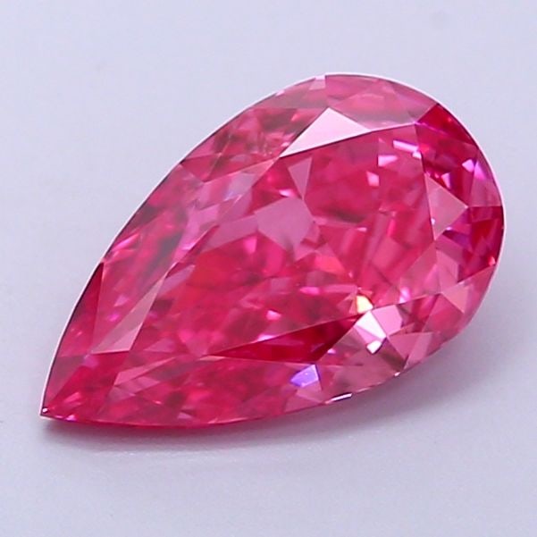 Loose Diamond - PEAR 1.19ct Fancy Vivid Pink SI1: Loose Diamond - PEAR 1.19ct Fancy Vivid Pink SI1 Source: This is a real non-mined Diamond that has been grown in a lab Shape: PEAR Carats: 1.19 Color: Fancy Vivid Pink Certification: IGI Video: