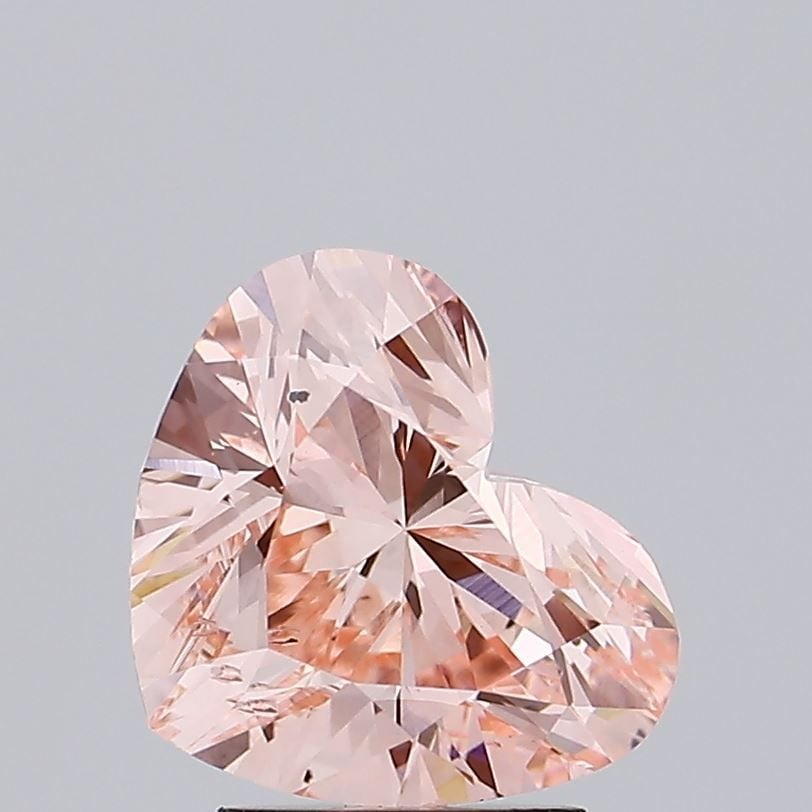 Loose Diamond - HEART 3.0ct Fancy Intense Pink SI2: Loose Diamond - HEART 3.0ct Fancy Intense Pink SI2 Source: This is a real non-mined Diamond that has been grown in a lab Shape: HEART Carats: 3.0 Color: Fancy Intense Pink Certification: IGI Video: