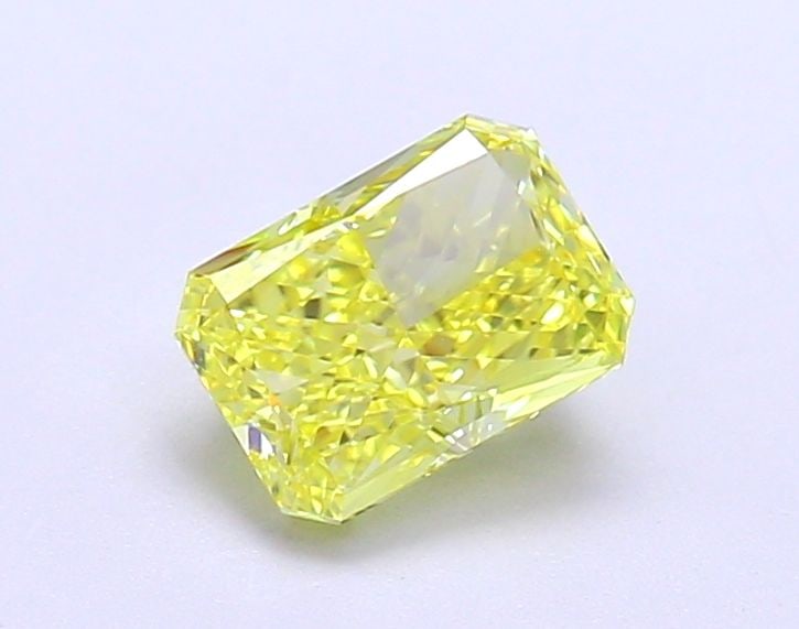 Loose Diamond - RADIANT 1.02ct Fancy Vivid Yellow VVS1: Loose Diamond - RADIANT 1.02ct Fancy Vivid Yellow VVS1 Source: This is a real non-mined Diamond that has been grown in a lab Shape: RADIANT Carats: 1.02 Color: Fancy Vivid Yellow Certification: IGI Vi