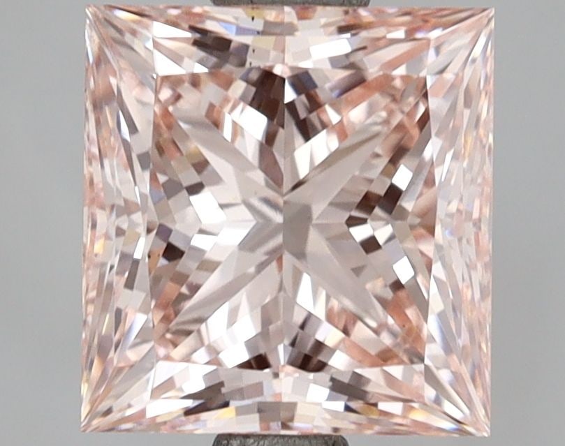 Loose Diamond - PRINCESS 2.91ct Fancy Intense Pink VS2: Loose Diamond - PRINCESS 2.91ct Fancy Intense Pink VS2 Source: This is a real non-mined Diamond that has been grown in a lab Shape: PRINCESS Carats: 2.91 Color: Fancy Intense Pink Certification: IGI V