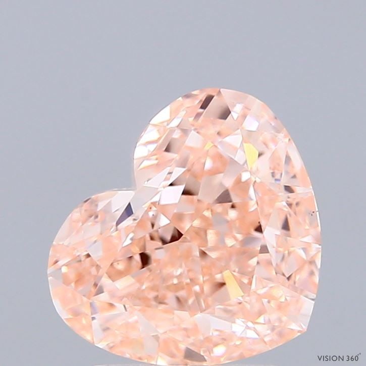 Loose Diamond - HEART 2.59ct Fancy Intense Pink VS1: Loose Diamond - HEART 2.59ct Fancy Intense Pink VS1 Source: This is a real non-mined Diamond that has been grown in a lab Shape: HEART Carats: 2.59 Color: Fancy Intense Pink Certification: IGI Video: