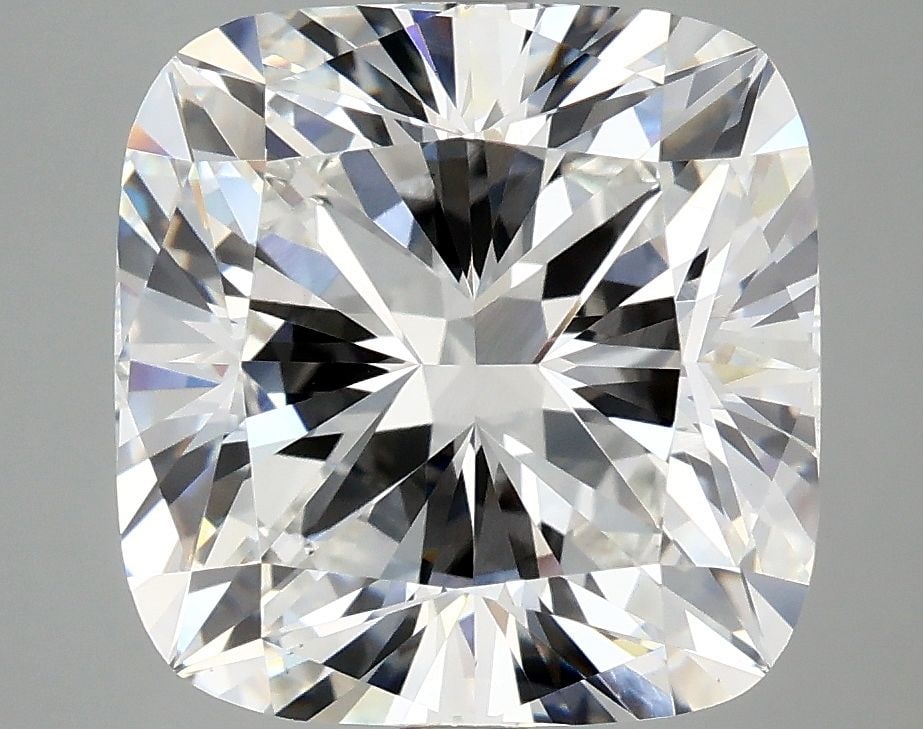 Loose Diamond - CUSHION MODIFIED 6.11ct E VVS2: Loose Diamond - CUSHION MODIFIED 6.11ct E VVS2 Source: This is a real non-mined Diamond that has been grown in a lab Shape: CUSHION MODIFIED Carats: 6.11 Color: E Clarity: VVS2 Certification: IGI Vide