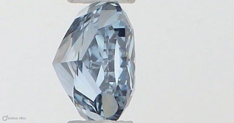 Loose Diamond - CUSHION MODIFIED 0.34ct Fancy Intense Blue SI2: Loose Diamond - CUSHION MODIFIED 0.34ct Fancy Intense Blue SI2 Source: This is a real non-mined Diamond that has been grown in a lab Shape: CUSHION MODIFIED Carats: 0.34 Color: Fancy Intense Blue Cert