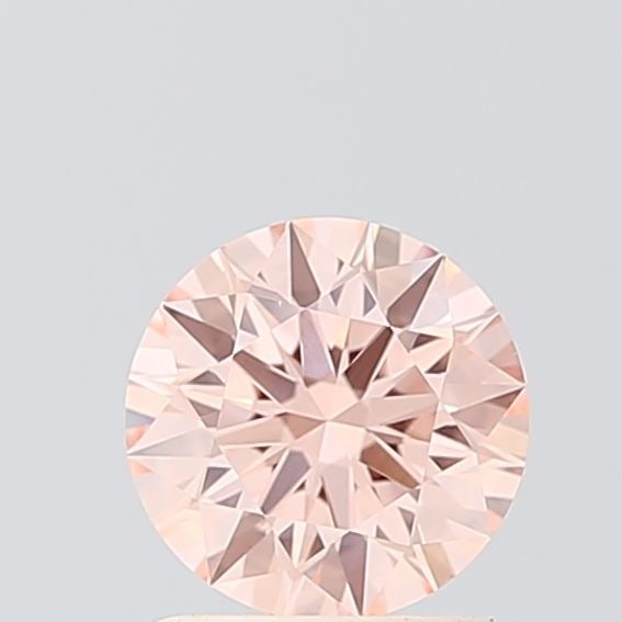 Ideal Loose Diamond - ROUND 1.04ct Fancy Intense Pinkish Orange VVS2: Ideal Loose Diamond - ROUND 1.04ct Fancy Intense Pinkish Orange VVS2 Source: This is a real non-mined Diamond that has been grown in a lab Shape: ROUND Carats: 1.04 Color: Fancy Intense Pinkish Orange