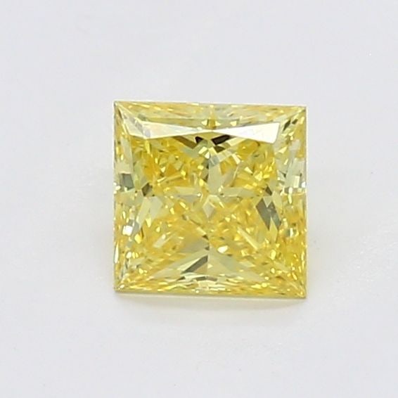 Loose Diamond - PRINCESS 0.29ct Fancy Vivid Yellow VS1: Loose Diamond - PRINCESS 0.29ct Fancy Vivid Yellow VS1 Source: This is a real non-mined Diamond that has been grown in a lab Shape: PRINCESS Carats: 0.29 Color: Fancy Vivid Yellow Certification: NONE