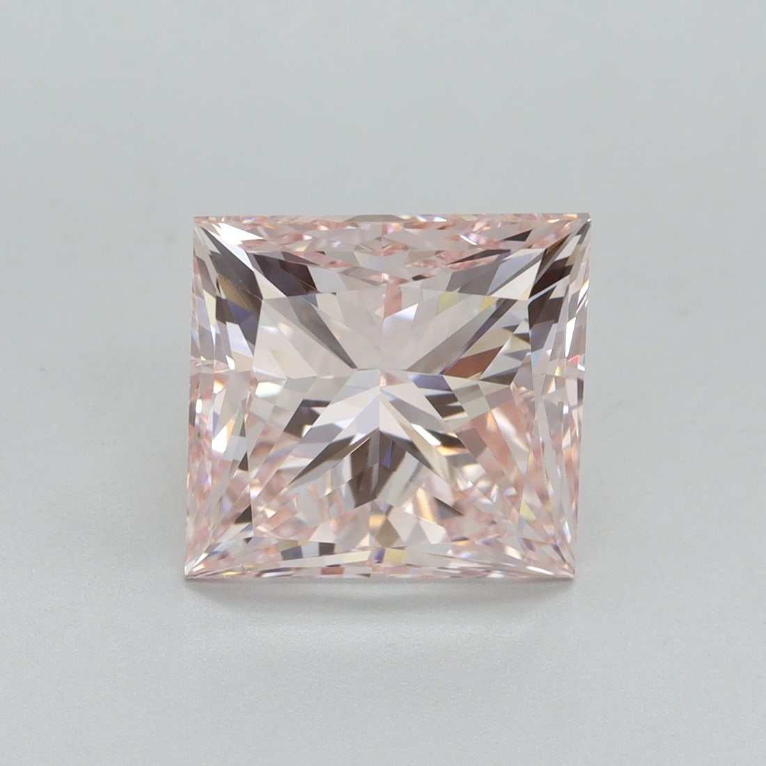 Loose Diamond - PRINCESS 5.05ct Fancy Pink VS1: Loose Diamond - PRINCESS 5.05ct Fancy Pink VS1 Source: This is a real non-mined Diamond that has been grown in a lab Shape: PRINCESS Carats: 5.05 Color: Fancy Pink Certification: IGI Video: