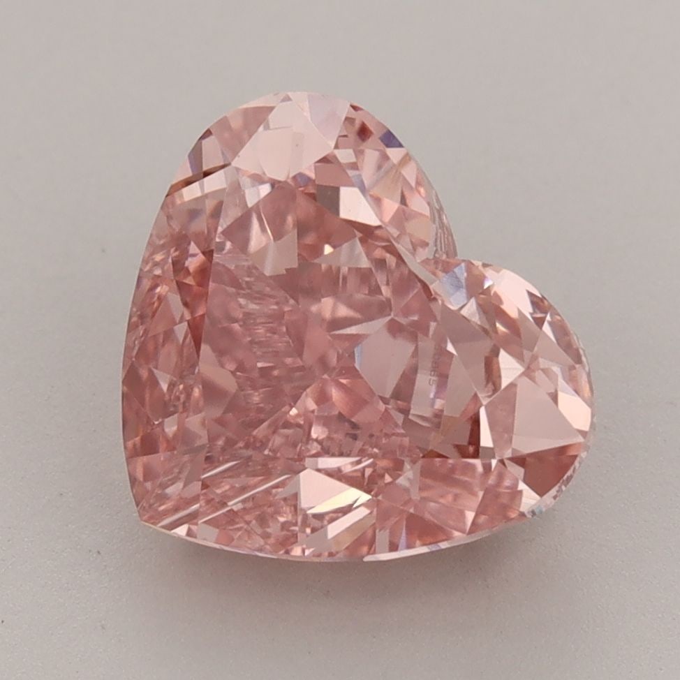Loose Diamond - HEART 4.0ct Fancy Vivid Pink VS1: Loose Diamond - HEART 4.0ct Fancy Vivid Pink VS1 Source: This is a real non-mined Diamond that has been grown in a lab Shape: HEART Carats: 4.0 Color: Fancy Vivid Pink Certification: IGI Video: