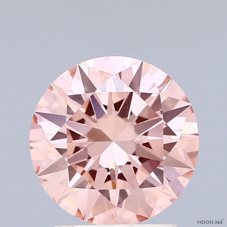 Loose Diamond - ROUND 2.01ct Fancy Intense Pink VVS2: Loose Diamond - ROUND 2.01ct Fancy Intense Pink VVS2 Source: This is a real non-mined Diamond that has been grown in a lab Shape: ROUND Carats: 2.01 Color: Fancy Intense Pink Certification: IGI Video: