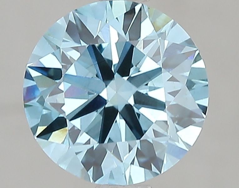 Loose Diamond - ROUND 2.08ct Fancy Vivid Blue VS2: Loose Diamond - ROUND 2.08ct Fancy Vivid Blue VS2 Source: This is a real non-mined Diamond that has been grown in a lab Shape: ROUND Carats: 2.08 Color: Fancy Vivid Blue Certification: IGI Video: