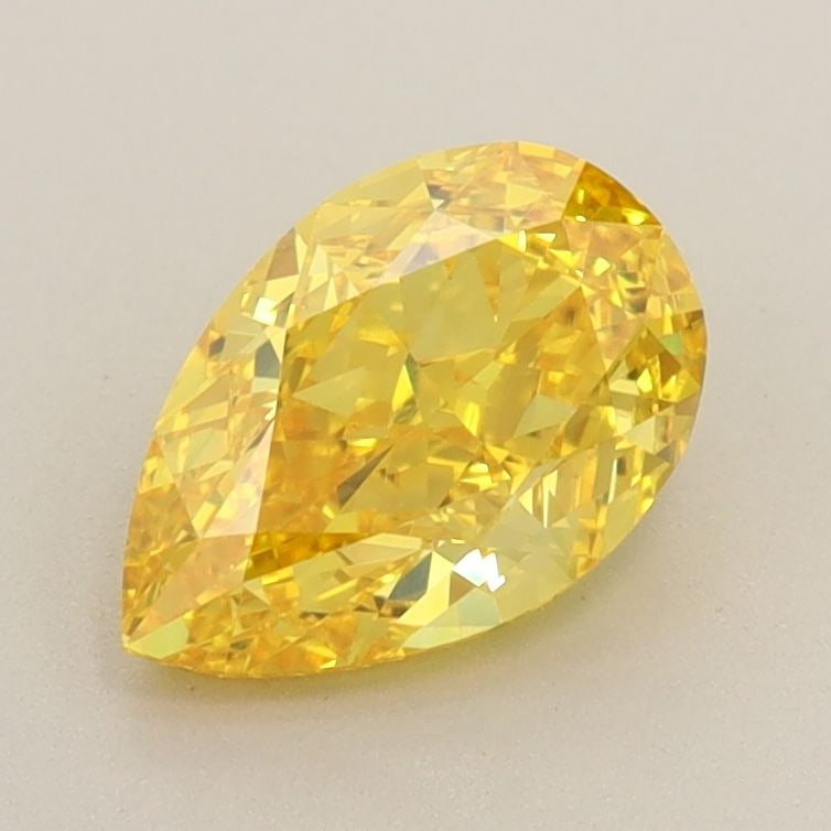 Loose Diamond - PEAR 1.2ct Fancy Vivid Yellow VS1: Loose Diamond - PEAR 1.2ct Fancy Vivid Yellow VS1 Source: This is a real non-mined Diamond that has been grown in a lab Shape: PEAR Carats: 1.2 Color: Fancy Vivid Yellow Certification: IGI Video: