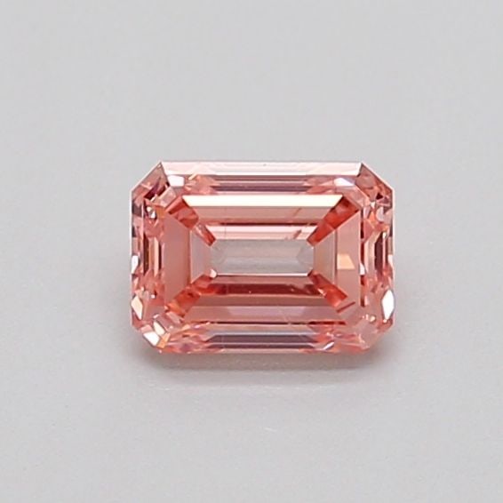 Loose Diamond - EMERALD 0.42ct Fancy Intense Pink VS2 (1 of 1)