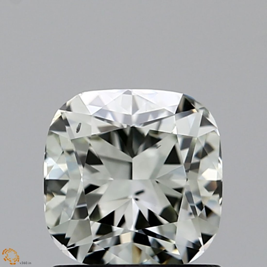 Loose Diamond - CUSHION MODIFIED 1.11ct Fancy Light Green SI1 (1 of 1)