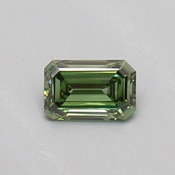 Loose Diamond - EMERALD 0.14ct Fancy Vivid Green VVS2 (1 of 1)