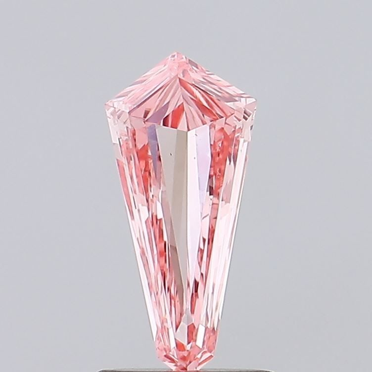 Loose Diamond - KITE 0.66ct Fancy Intense Pink VS1: Loose Diamond - KITE 0.66ct Fancy Intense Pink VS1 Source: This is a real non-mined Diamond that has been grown in a lab Shape: KITE Carats: 0.66 Color: Fancy Intense Pink Certification: NONE Video: