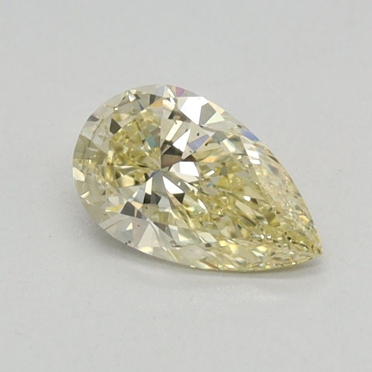 Loose Diamond - PEAR 0.42ct Fancy Intense Yellow SI1: Loose Diamond - PEAR 0.42ct Fancy Intense Yellow SI1 Source: This is a real non-mined Diamond that has been grown in a lab Shape: PEAR Carats: 0.42 Color: Fancy Intense Yellow Certification: IGI