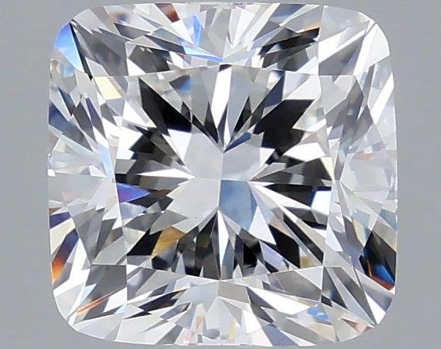 Loose Diamond - CUSHION MODIFIED 3.05ct E VVS2: Loose Diamond - CUSHION MODIFIED 3.05ct E VVS2 Source: This is a real non-mined Diamond that has been grown in a lab Shape: CUSHION MODIFIED Carats: 3.05 Color: E Clarity: VVS2 Certification: IGI