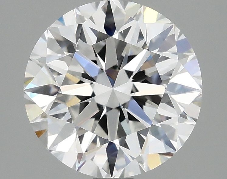 Loose Diamond - ROUND 2.58ct D VVS2: Loose Diamond - ROUND 2.58ct D VVS2 Source: This is a real non-mined Diamond that has been grown in a lab Shape: ROUND Carats: 2.58 Color: D Clarity: VVS2 Certification: IGI Video: Video Link The