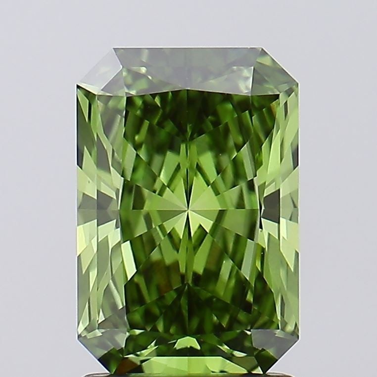 Loose Diamond - RADIANT 1.64ct Fancy Vivid Green VVS2 (1 of 1)
