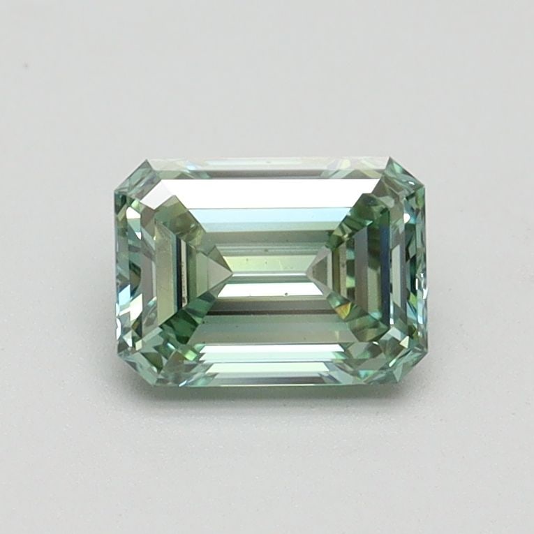 Loose Diamond - EMERALD 0.72ct Fancy Intense Green VS2 (1 of 1)