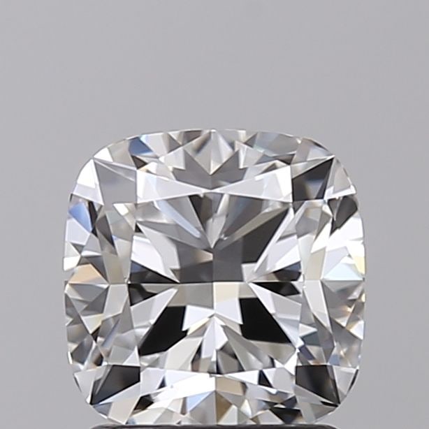 Loose Diamond - CUSHION BRILLIANT 1.55ct D VVS2: Loose Diamond - CUSHION BRILLIANT 1.55ct D VVS2 Source: This is a real non-mined Diamond that has been grown in a lab Shape: CUSHION BRILLIANT Carats: 1.55 Color: D Clarity: VVS2 Certification: IGI