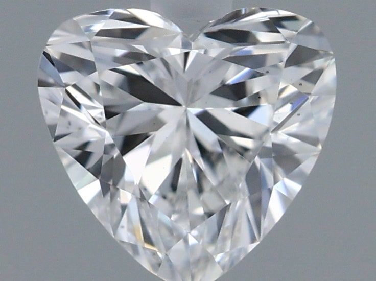 Loose Diamond - HEART 0.41ct D VS2: Loose Diamond - HEART 0.41ct D VS2 Source: This is a real non-mined Diamond that has been grown in a lab Shape: HEART Carats: 0.41 Color: D Clarity: VS2 Certification: IGI Video: