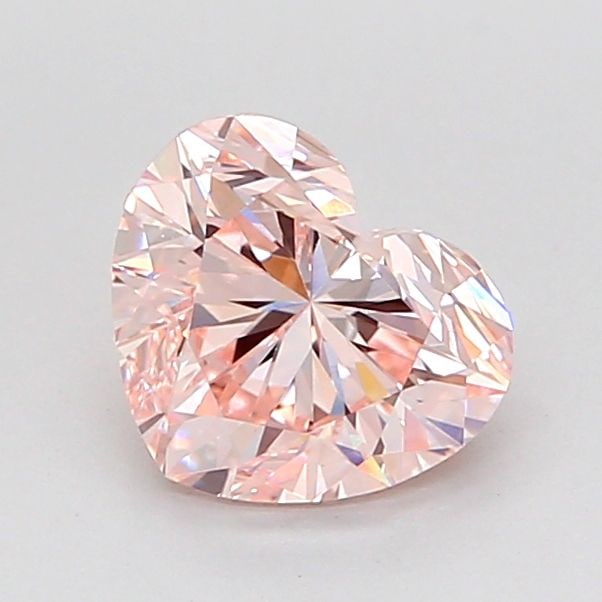 Loose Diamond - HEART 1.32ct Fancy Pink VVS2: Loose Diamond - HEART 1.32ct Fancy Pink VVS2 Source: This is a real non-mined Diamond that has been grown in a lab Shape: HEART Carats: 1.32 Color: Fancy Pink Certification: IGI Video: