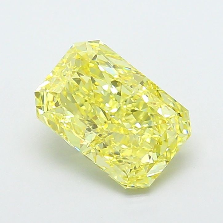 Loose Diamond - RADIANT 2.63ct Fancy Yellow VS1: Loose Diamond - RADIANT 2.63ct Fancy Yellow VS1 Source: This is a real non-mined Diamond that has been grown in a lab Shape: RADIANT Carats: 2.63 Color: Fancy Yellow Certification: IGI Video: