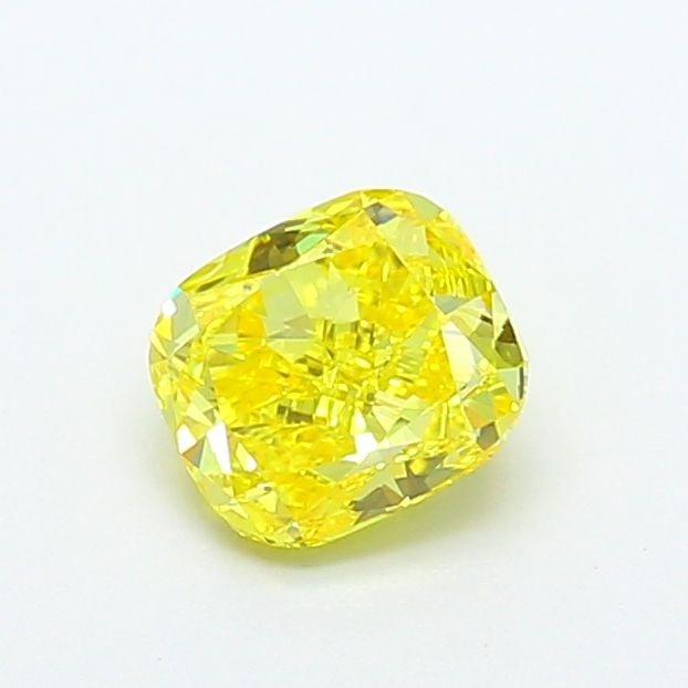 Loose Diamond - CUSHION MODIFIED 1.04ct Fancy Vivid Yellow IF: Loose Diamond - CUSHION MODIFIED 1.04ct Fancy Vivid Yellow IF Source: This is a real non-mined Diamond that has been grown in a lab Shape: CUSHION MODIFIED Carats: 1.04 Color: Fancy Vivid Yellow Certi