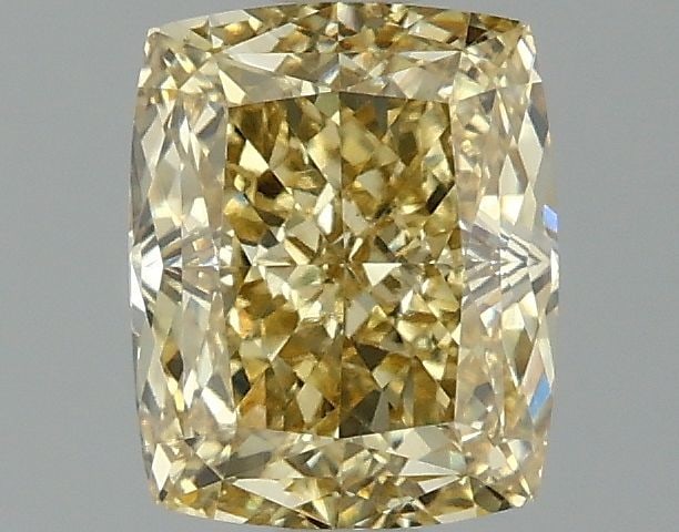 Loose Diamond - CUSHION MODIFIED 1.51ct Fancy Intense Yellow VS1: Loose Diamond - CUSHION MODIFIED 1.51ct Fancy Intense Yellow VS1 Source: This is a real non-mined Diamond that has been grown in a lab Shape: CUSHION MODIFIED Carats: 1.51 Color: Fancy Intense Yellow