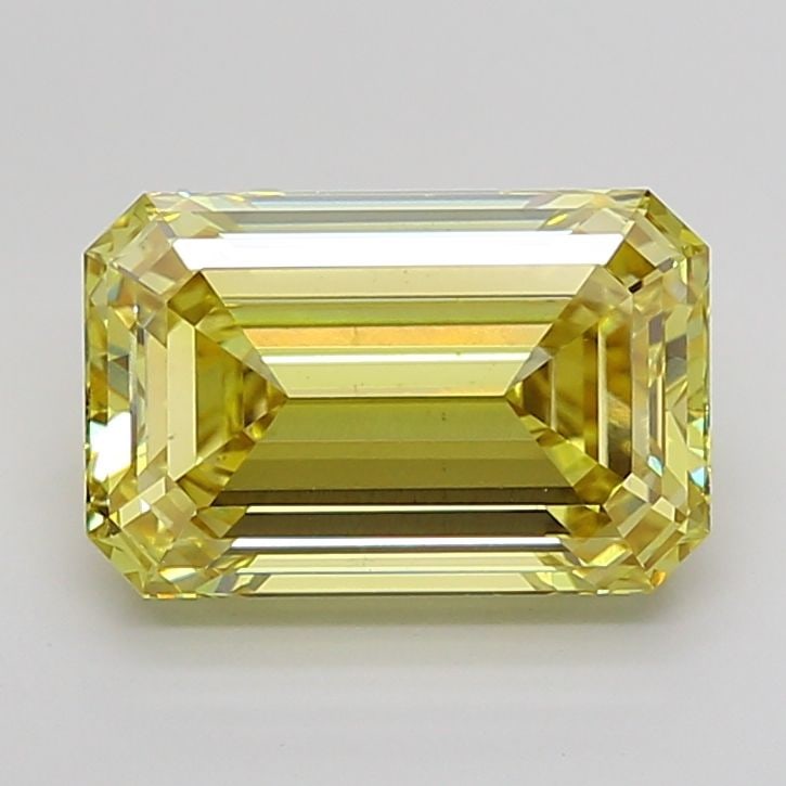 Loose Diamond - EMERALD 5.33ct Fancy Intense Yellow VS2 (1 of 1)