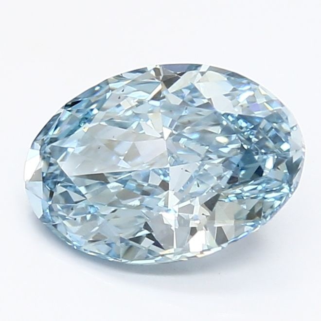 Loose Diamond - OVAL 1.71ct Fancy Vivid Blue VS2: Loose Diamond - OVAL 1.71ct Fancy Vivid Blue VS2 Source: This is a real non-mined Diamond that has been grown in a lab Shape: OVAL Carats: 1.71 Color: Fancy Vivid Blue Certification: IGI Video: