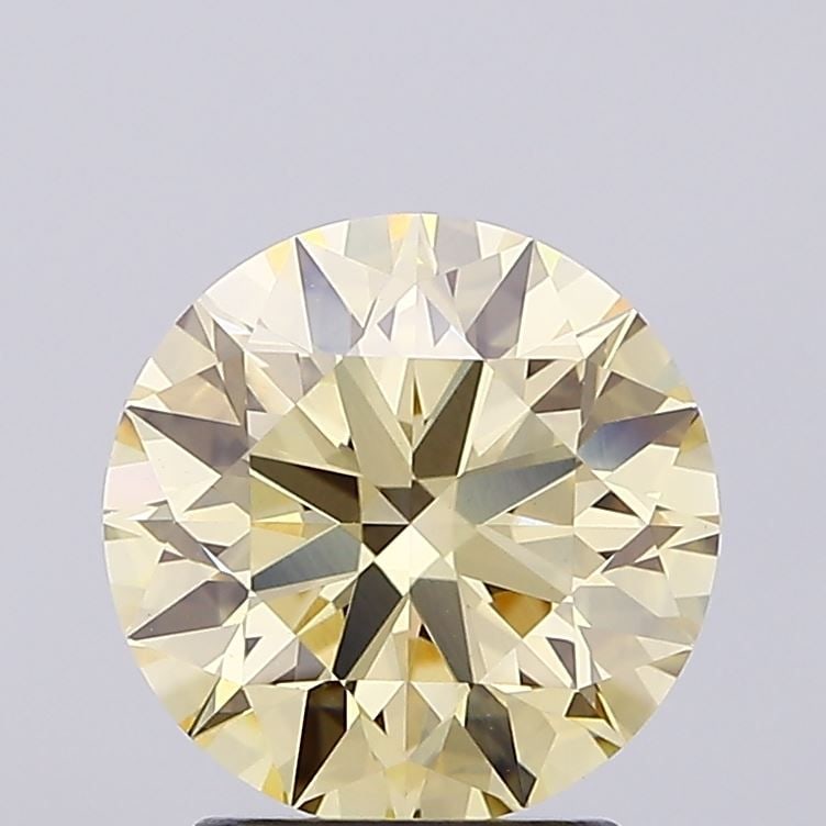 Ideal Loose Diamond - ROUND 2.33ct Fancy Yellow VS1: Ideal Loose Diamond - ROUND 2.33ct Fancy Yellow VS1 Source: This is a real non-mined Diamond that has been grown in a lab Shape: ROUND Carats: 2.33 Color: Fancy Yellow Certification: IGI Video: