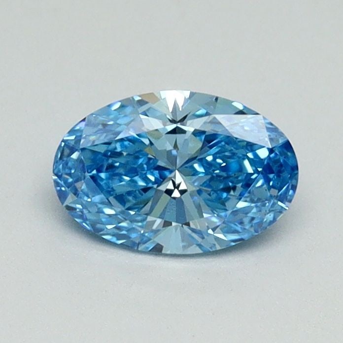 Loose Diamond - OVAL 0.55ct Fancy Vivid Blue VS2: Loose Diamond - OVAL 0.55ct Fancy Vivid Blue VS2 Source: This is a real non-mined Diamond that has been grown in a lab Shape: OVAL Carats: 0.55 Color: Fancy Vivid Blue Certification: IGI Video: