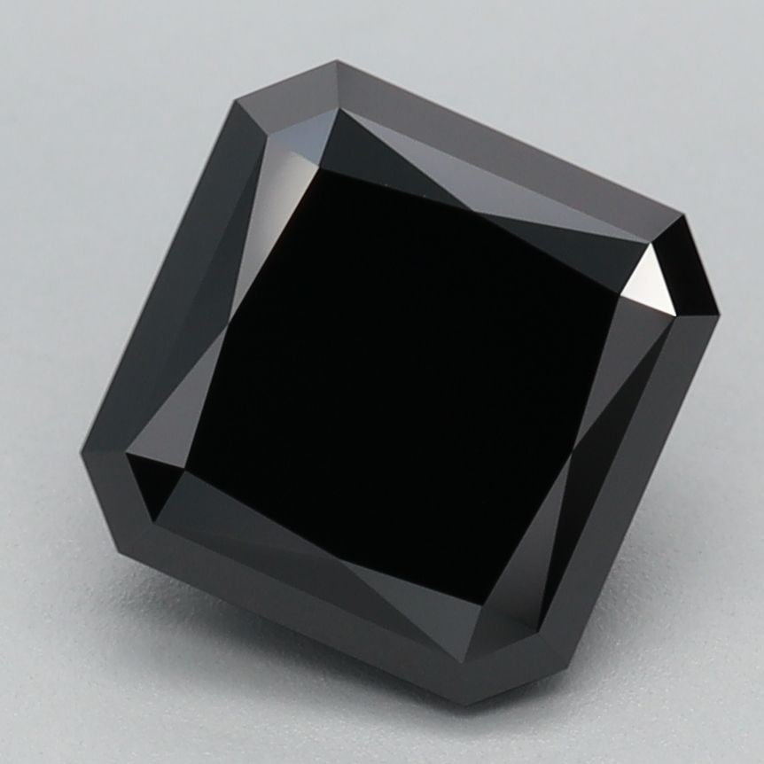 Loose Diamond - SQUARE RADIANT 2.07ct Fancy Black (1 of 1)