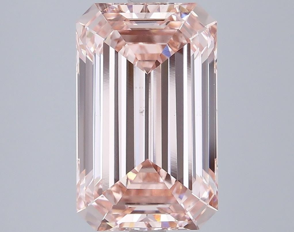 Loose Diamond - EMERALD 4.04ct Fancy Intense Pink VS1 (1 of 1)