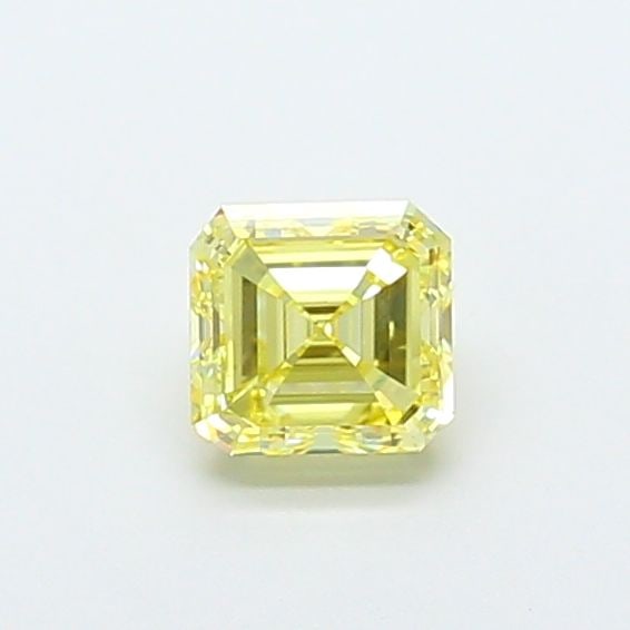 Loose Diamond - ASSCHER 1.0ct Fancy Intense Yellow VS1 (1 of 1)