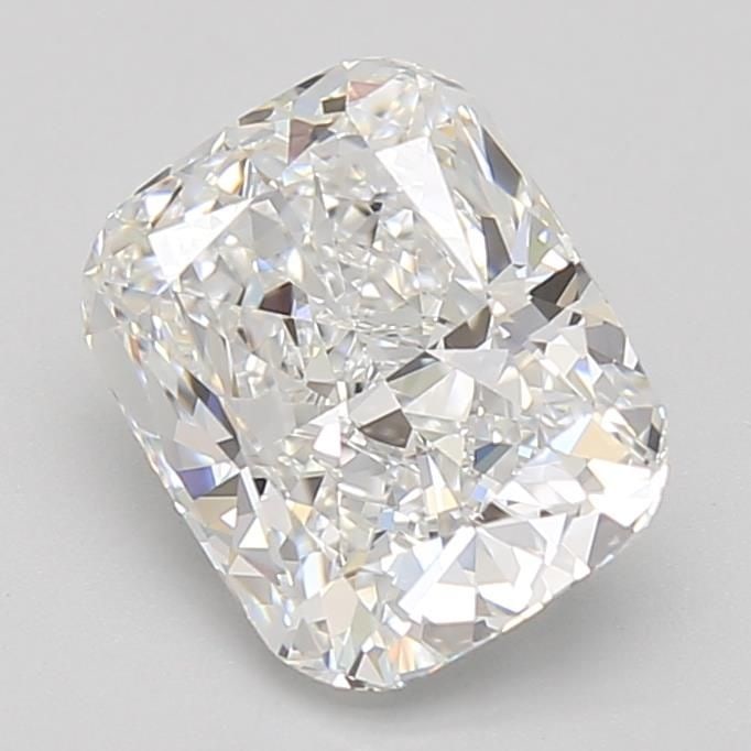 Loose Diamond - CUSHION BRILLIANT 2.11ct E VVS2: Loose Diamond - CUSHION BRILLIANT 2.11ct E VVS2 Source: This is a real non-mined Diamond that has been grown in a lab Shape: CUSHION BRILLIANT Carats: 2.11 Color: E Clarity: VVS2 Certification: GIA Vi