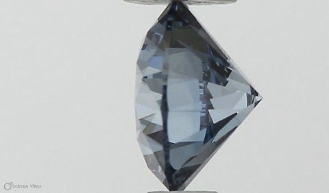 Loose Diamond - ROUND 0.52ct Fancy Vivid Blue VS1 (1 of 1)