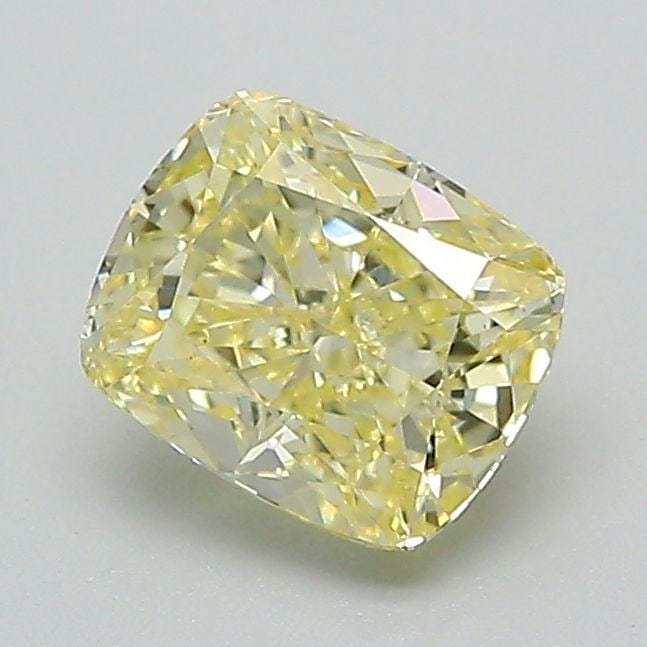 Loose Diamond - CUSHION MODIFIED 1.11ct Fancy Intense Yellow VS1: Loose Diamond - CUSHION MODIFIED 1.11ct Fancy Intense Yellow VS1 Source: This is a real non-mined Diamond that has been grown in a lab Shape: CUSHION MODIFIED Carats: 1.11 Color: Fancy Intense Yellow