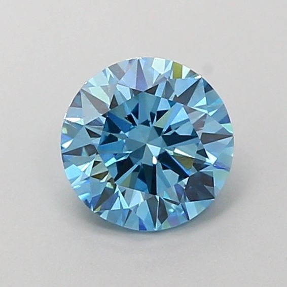 Loose Diamond - ROUND 1.0ct Fancy Vivid Blue VS1: Loose Diamond - ROUND 1.0ct Fancy Vivid Blue VS1 Source: This is a real non-mined Diamond that has been grown in a lab Shape: ROUND Carats: 1.0 Color: Fancy Vivid Blue Certification: IGI Video: